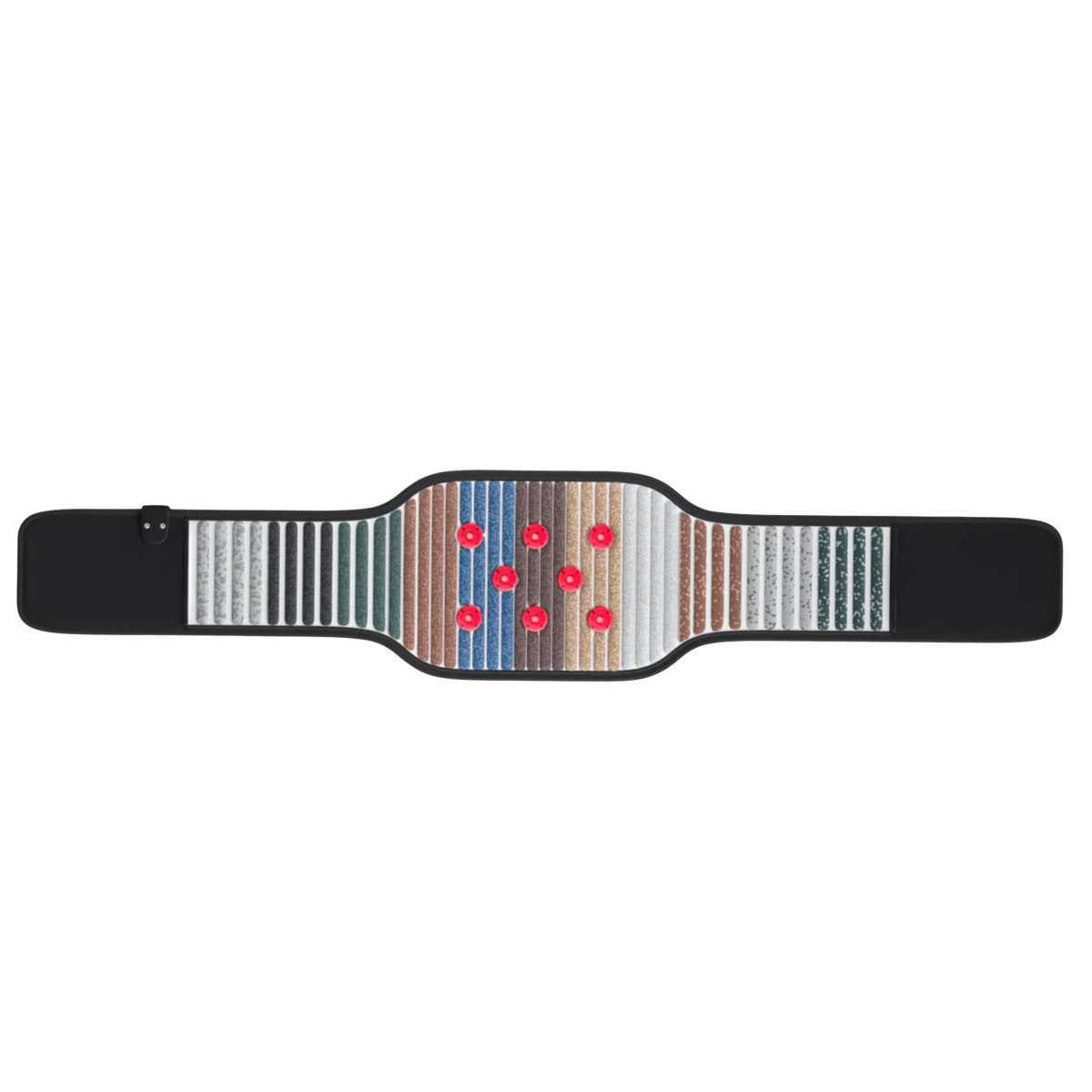 infrared therapy belt in clear background